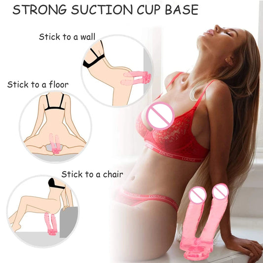 Premium Double Ended Dildo – Luxus Erotik Spielzeug für Paare Dildos |