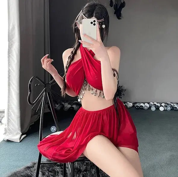 Anime Cosplay Kostüm Damen – Kimono BH & Panty Set - Erofantasy