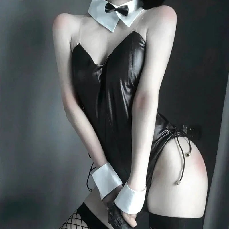 Bunny Girl Bodysuit – Mai Sakurajima PU Leder Cosplay Edition - Erofantasy
