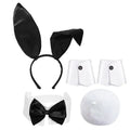 Bunny Girl Kostüm Set – Plüsch Accessoires Luxury Edition - Erofantasy