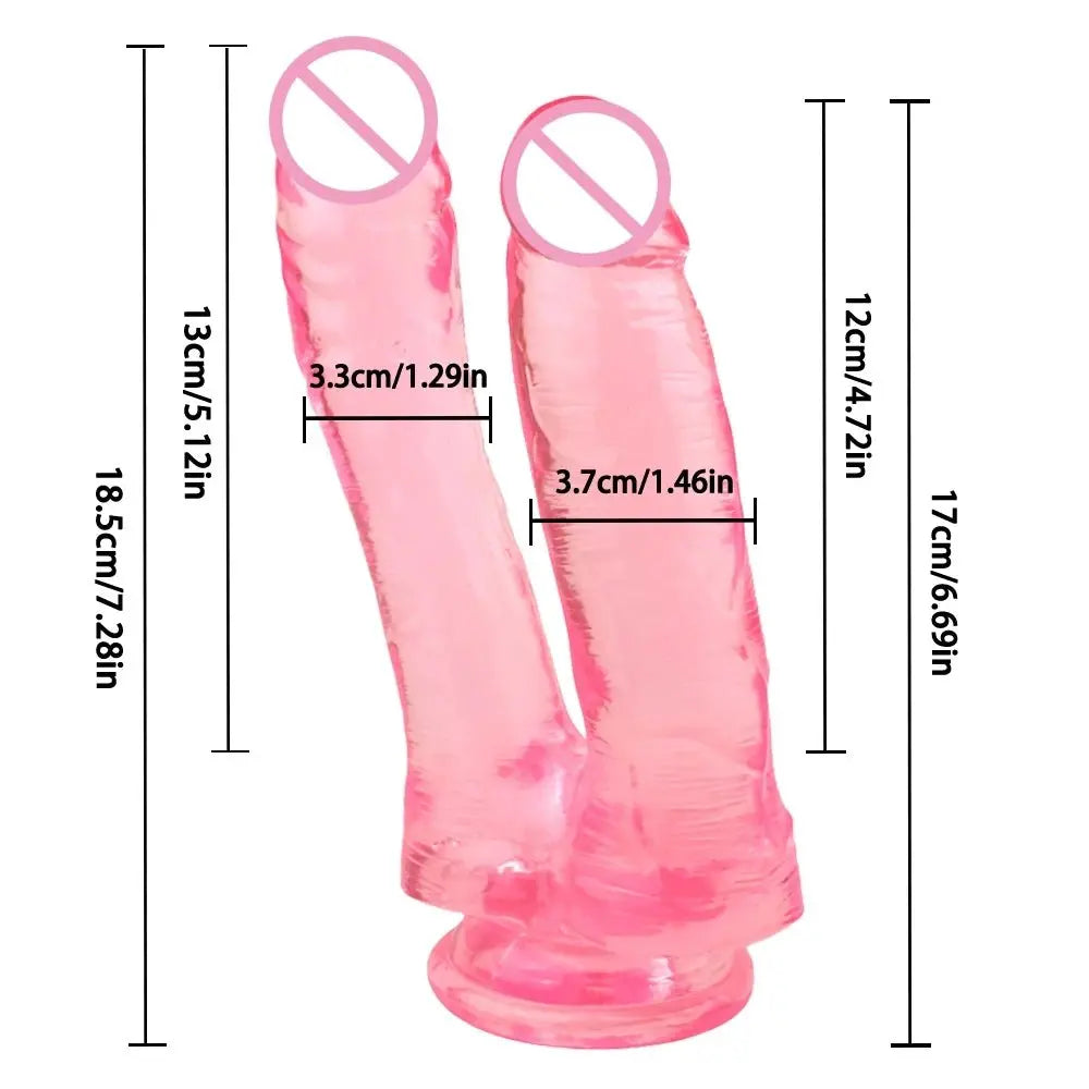 Dildo für Paare – Double Ended Dildo beidseitig - Erofantasy