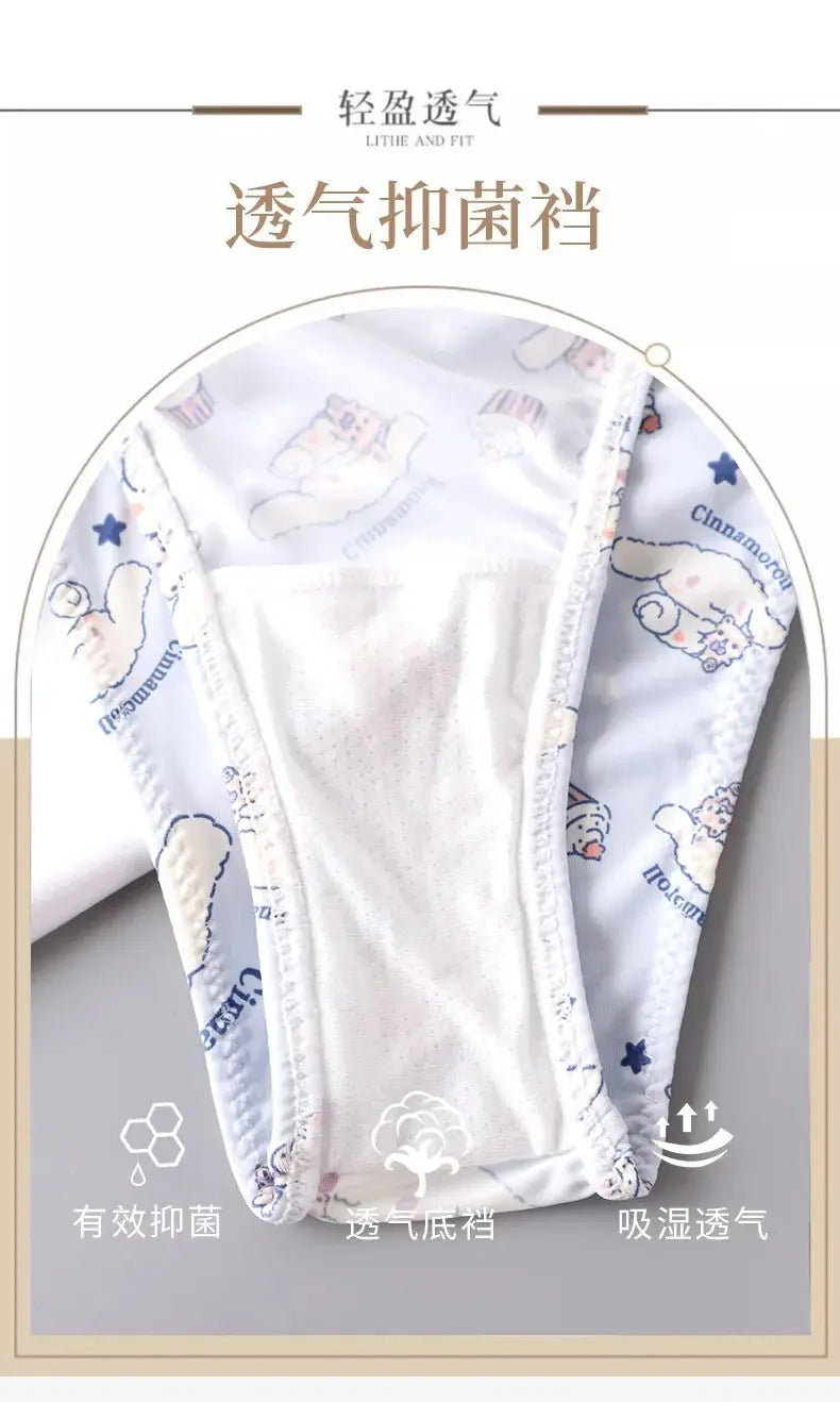 Kawaii Tanga Damen – Hello Kitty Anime Panties mit Strass - Erofantasy