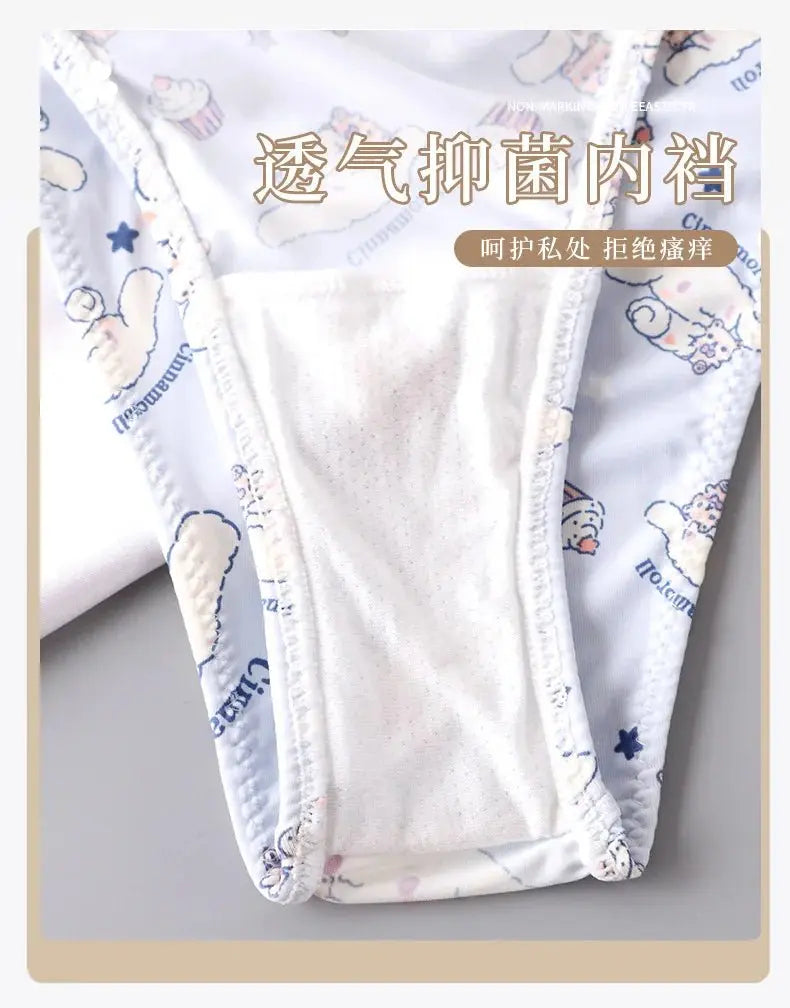 Kawaii Tanga Damen – Hello Kitty Anime Panties mit Strass - Erofantasy