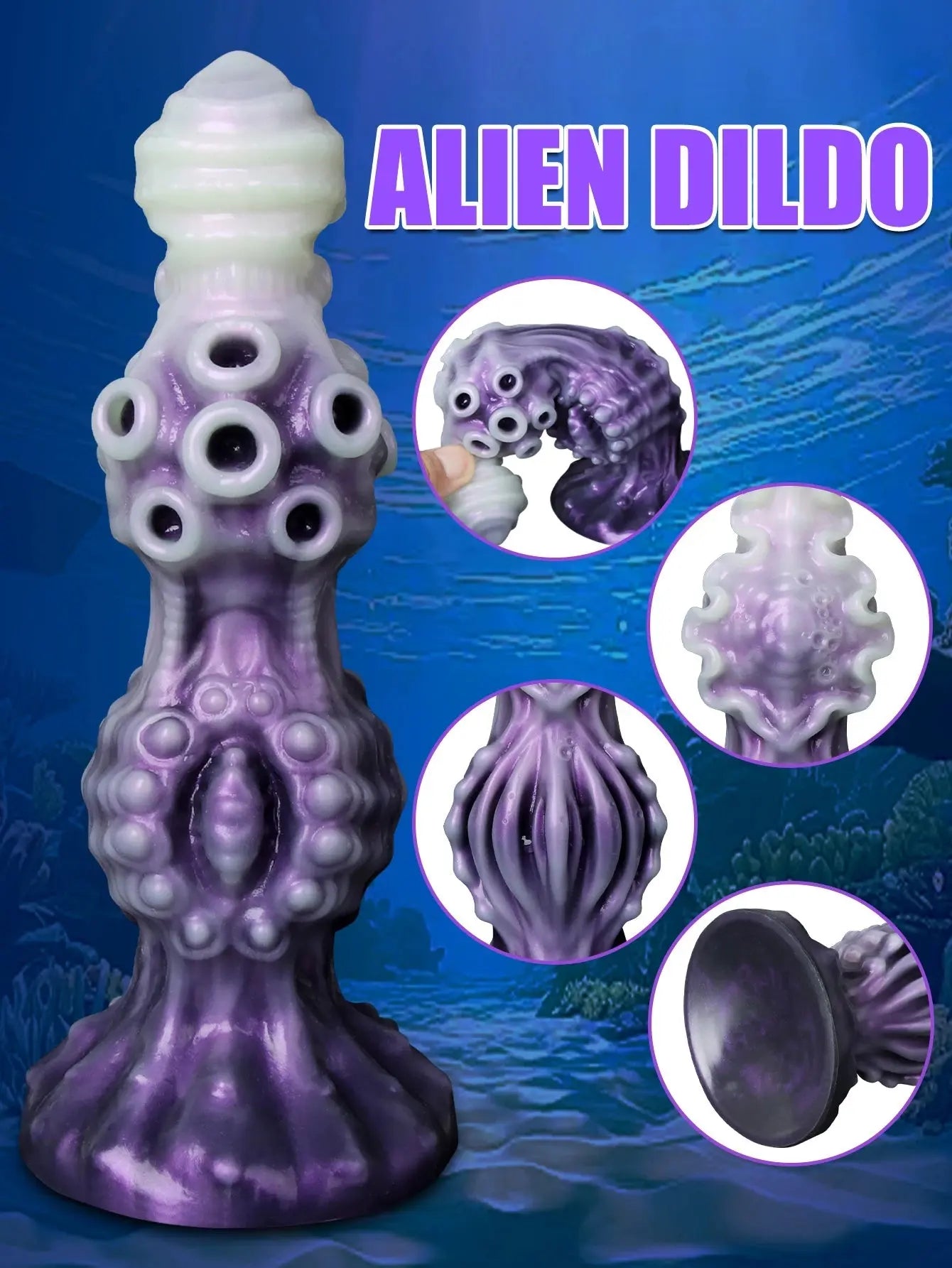 Premium Fantasy Dildo mit Textur - Erofantasy