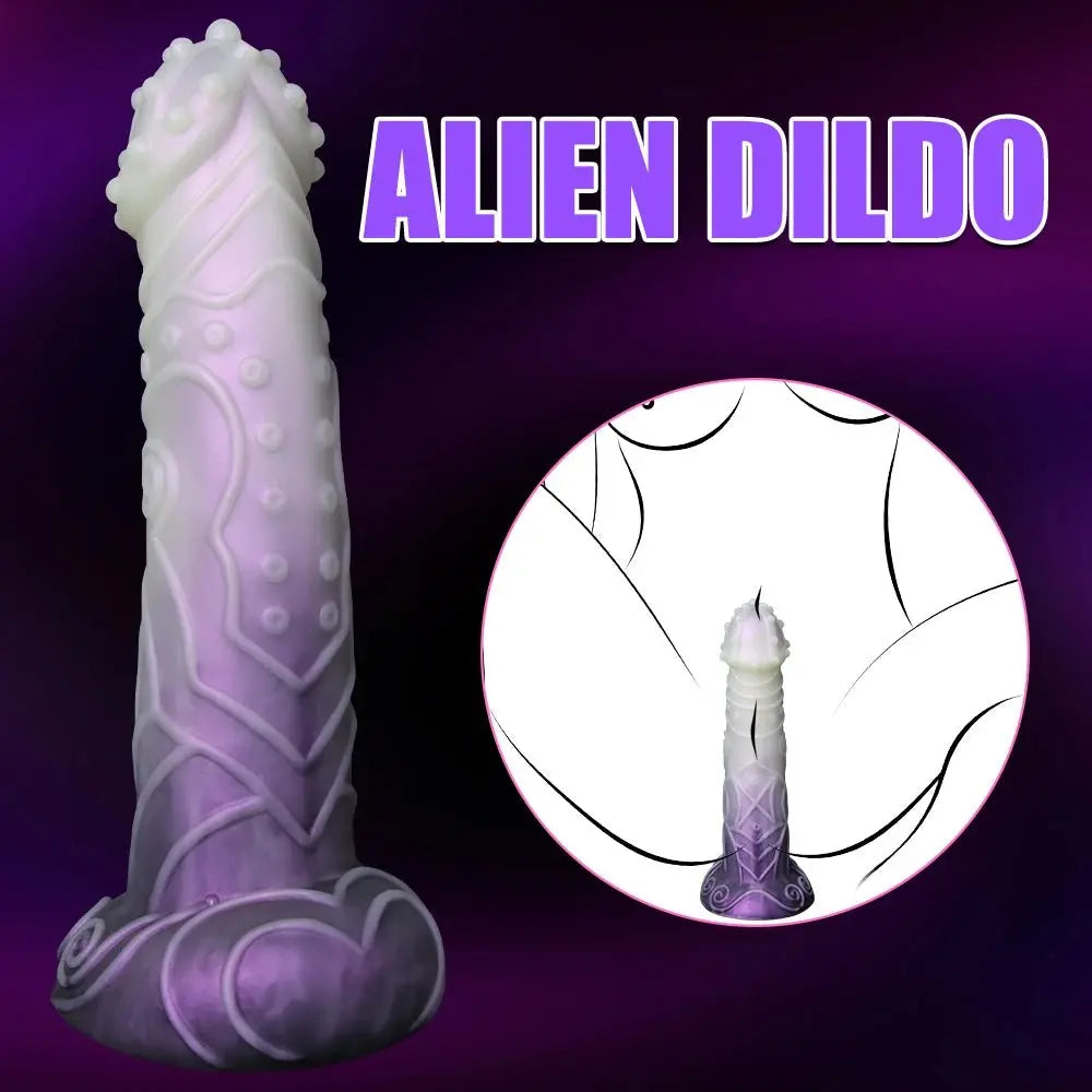 Premium Fantasy Dildo mit Textur - Erofantasy