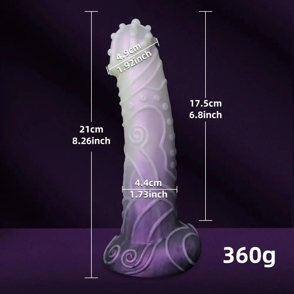 Premium Fantasy Dildo mit Textur - Erofantasy