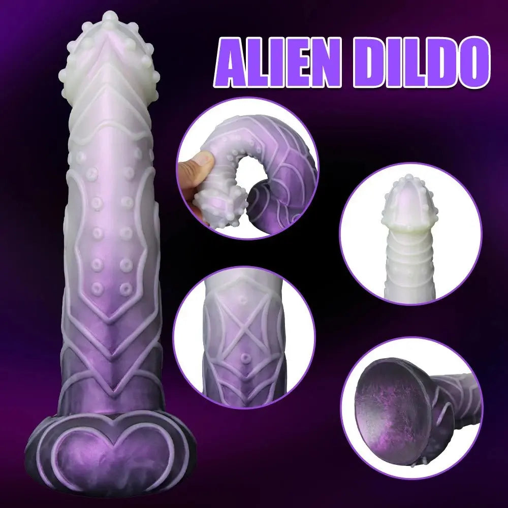 Premium Fantasy Dildo mit Textur - Erofantasy
