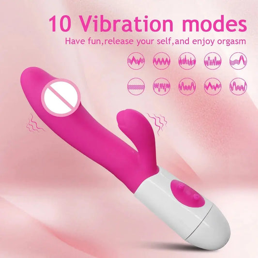 Rabbit Vibrator kaufen – G - Punkt Stimulator 10 Modi - Erofantasy