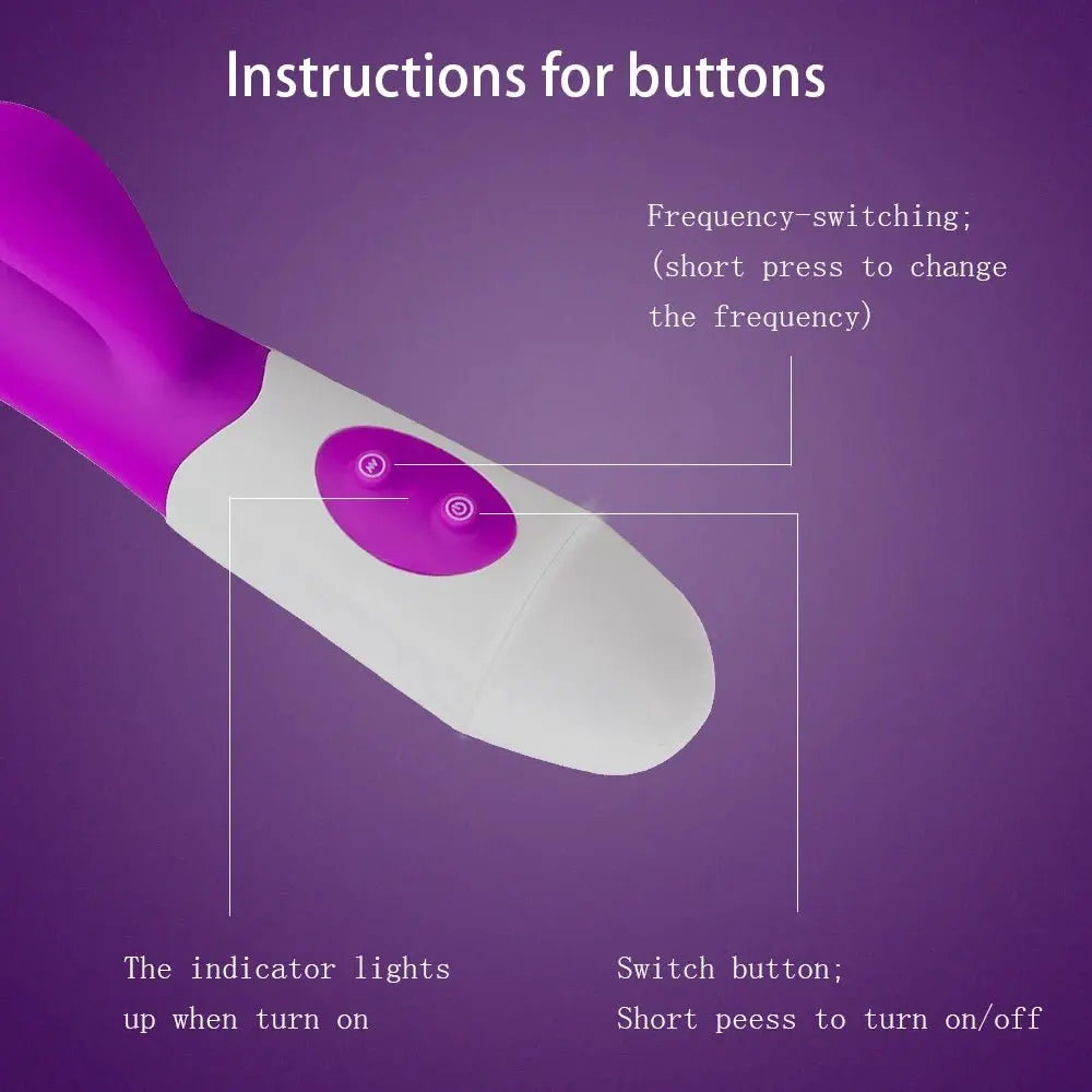 Rabbit Vibrator kaufen – G - Punkt Stimulator 10 Modi - Erofantasy