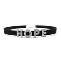 Samt - Choker mit Kristallen – Personalisierter Halsschmuck - Erofantasy