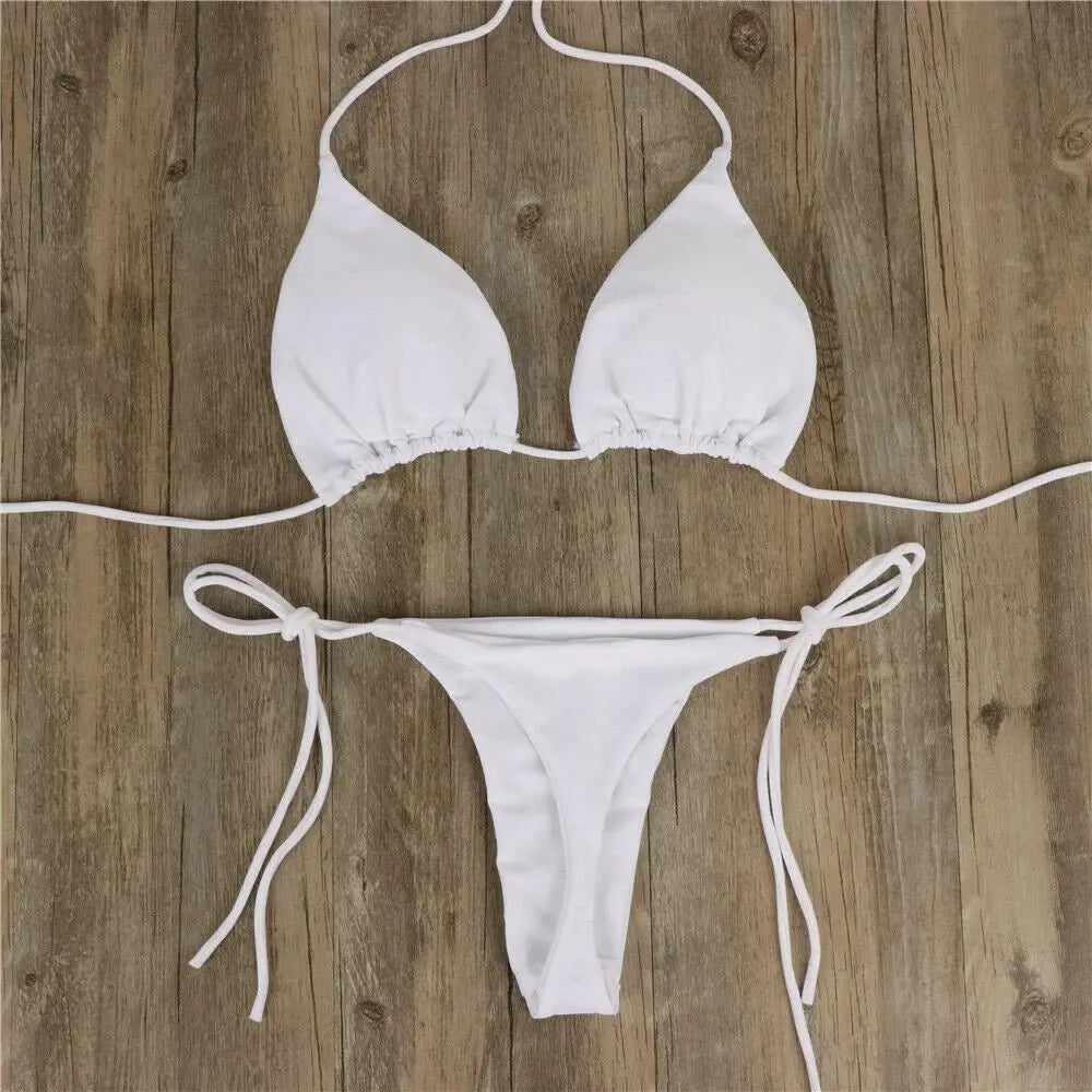 Sexy Thong Bikini Set – 2-teilig Damen Low Waist Bademode Erofantasy