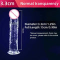 Transparenter Jelly Dildo – 7 Größen wählbar - Erofantasy