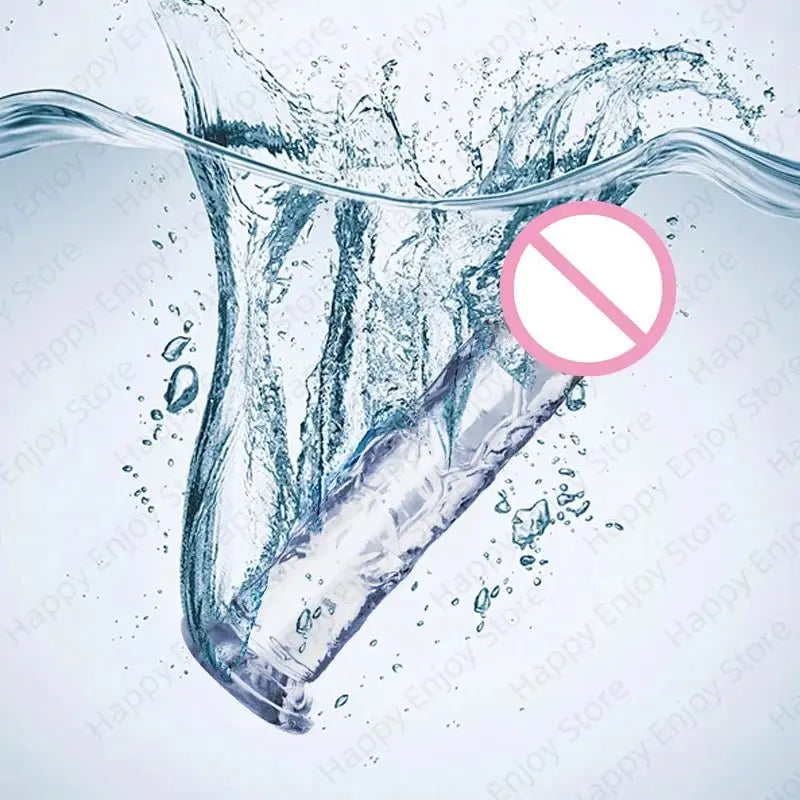 Transparenter Jelly Dildo – 7 Größen wählbar - Erofantasy