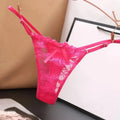 Transparenter Spitzen G - String – Verstellbarer Tanga Damen - Erofantasy